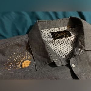 Howler Bros Sunshine Western Pearl Snap Button Down - XL